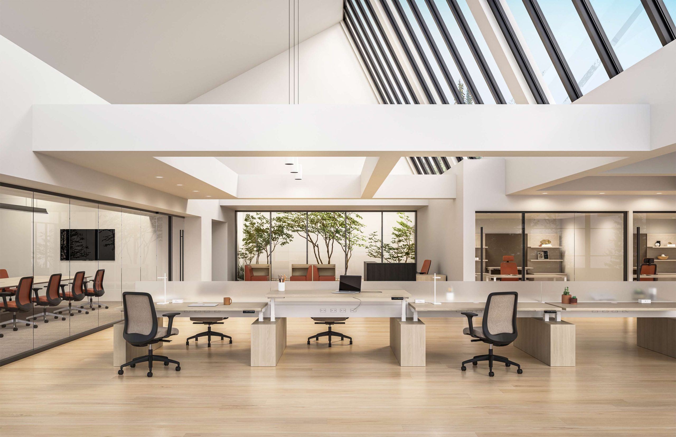 Cubicle & Power Beams