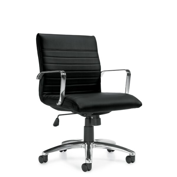 Mid Back Luxhide Tilter OTG11734B - Image 2