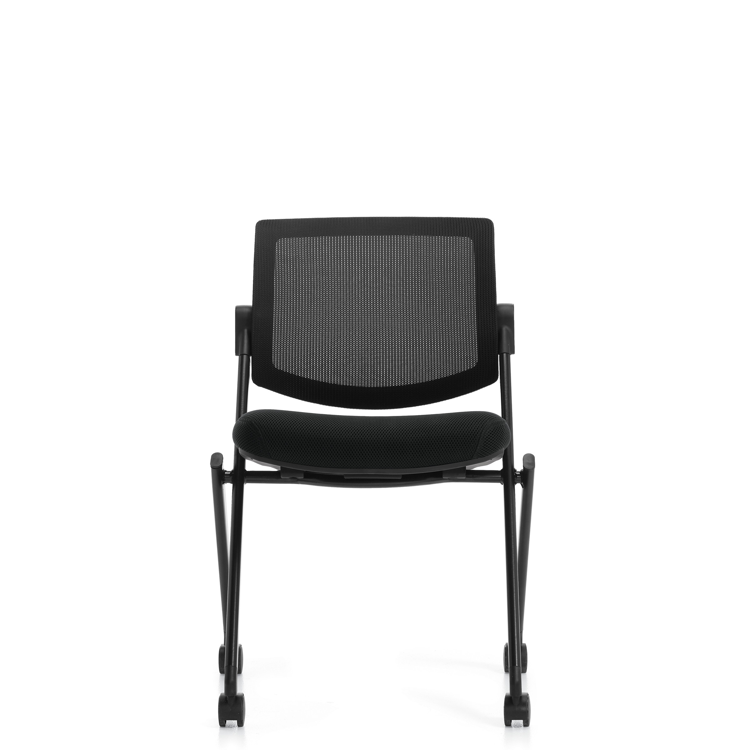 Armless Mesh Back Flip Seat Nesting OTG11341B