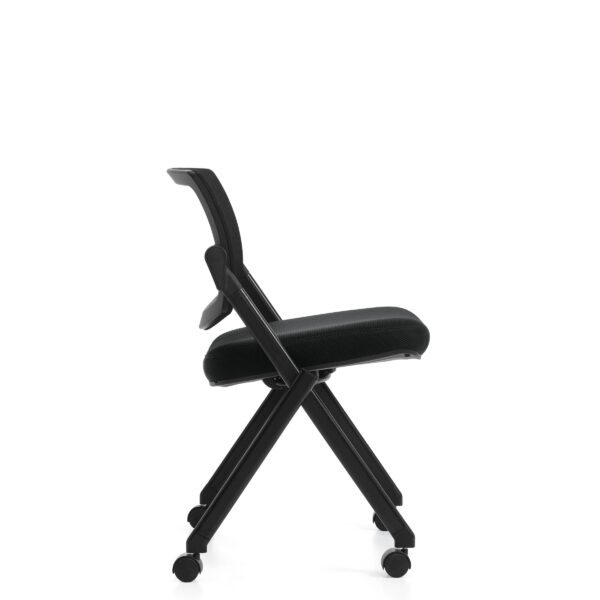 Armless Mesh Back Flip Seat Nesting OTG11341B - Image 3