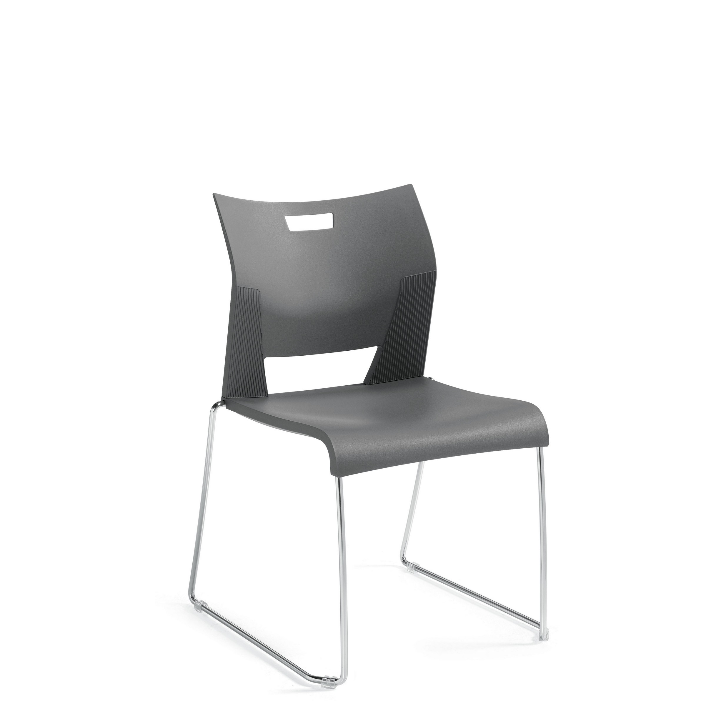 Duet™ Armless Chair, Polypropylene Seat & Back 6621