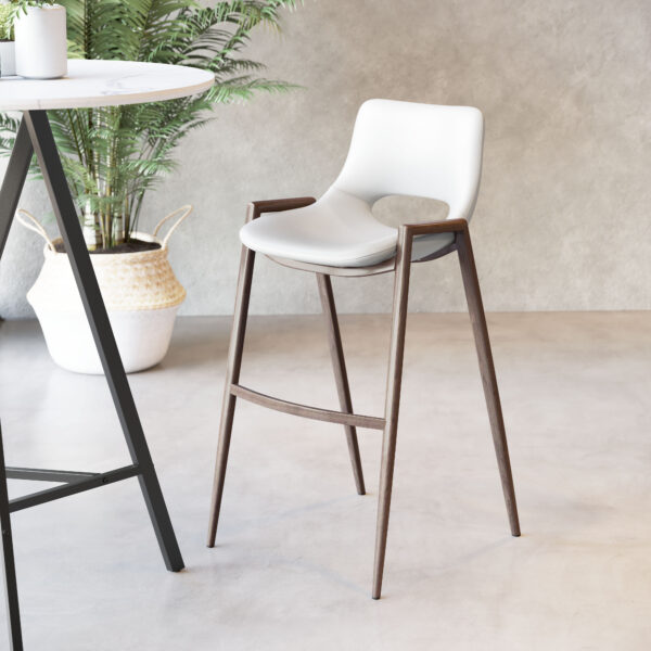 Desi Barstool Walnut (set of 2) - Image 19