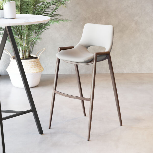Desi Barstool Walnut (set of 2) - Image 27