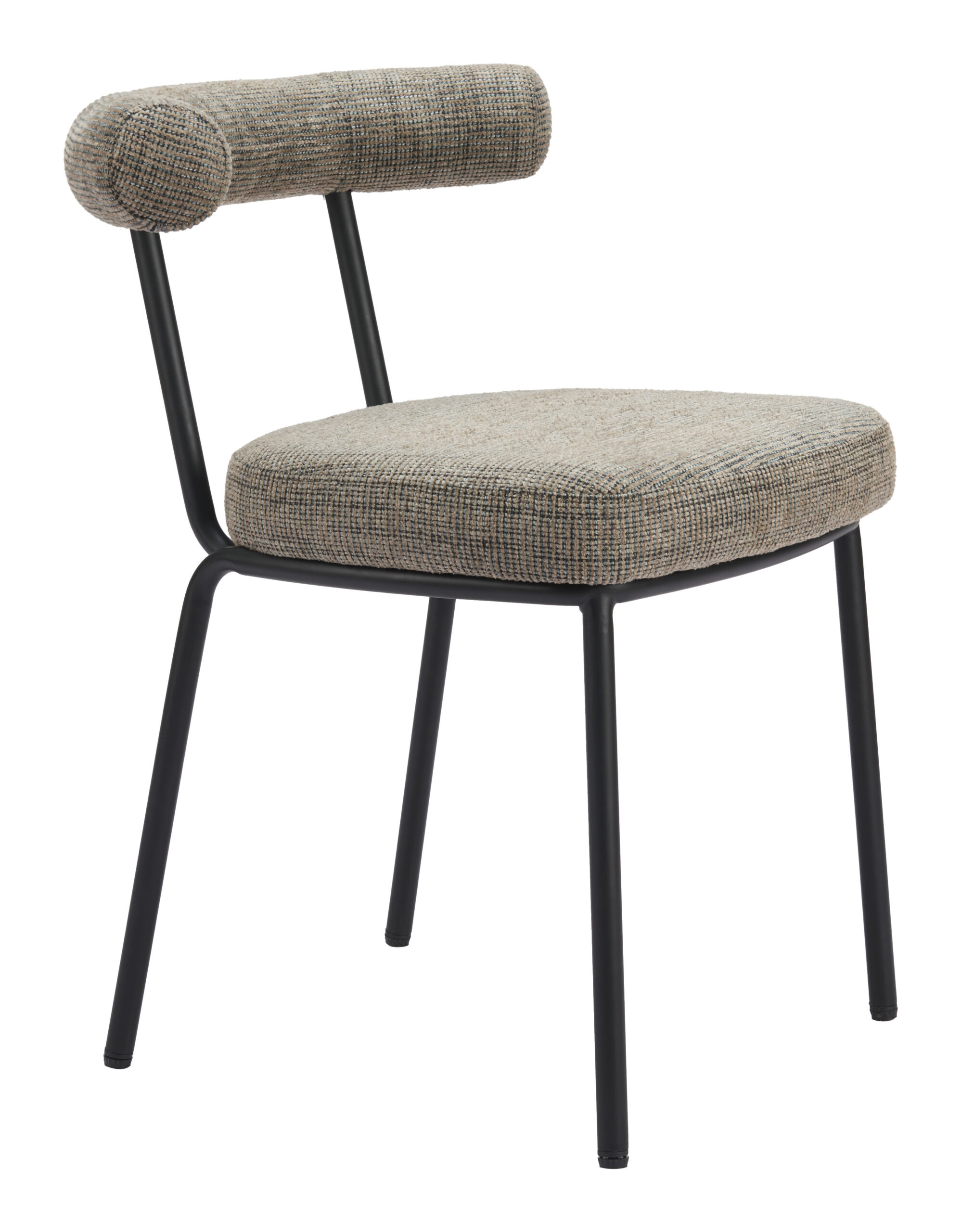 Kede Dining Chair Green Tweed (set of 2) 110098