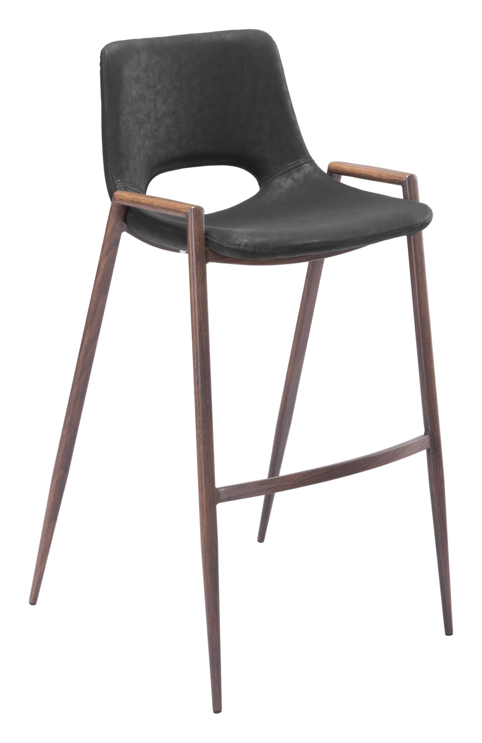 Desi Barstool Walnut (set of 2)