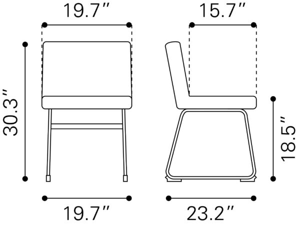 Pago Dining Chair (set of 2) - Image 4