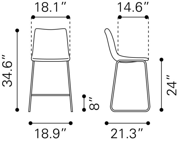 Smart Counter Stool (set of 2) - Image 9