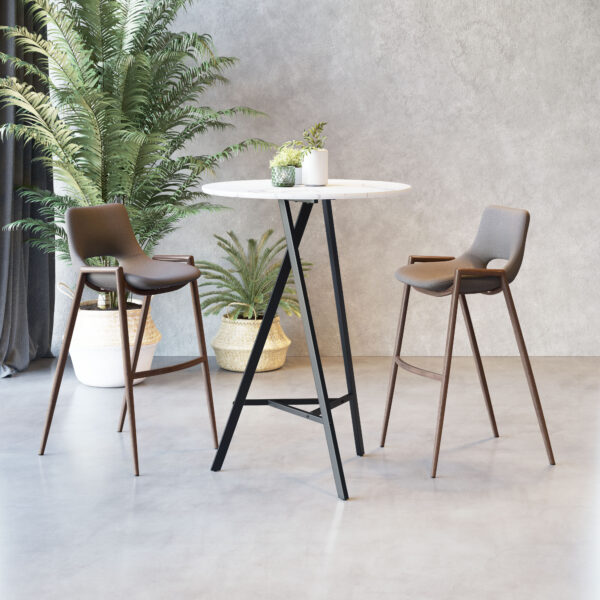 Desi Barstool Walnut (set of 2) - Image 13