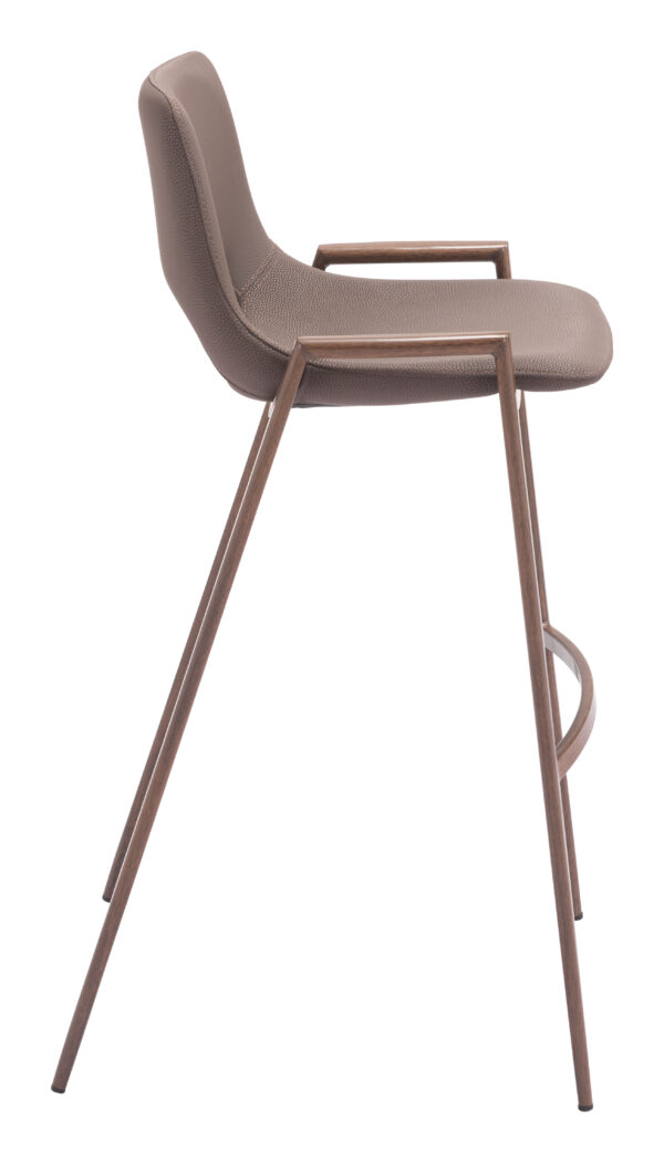 Desi Barstool Walnut (set of 2) - Image 14