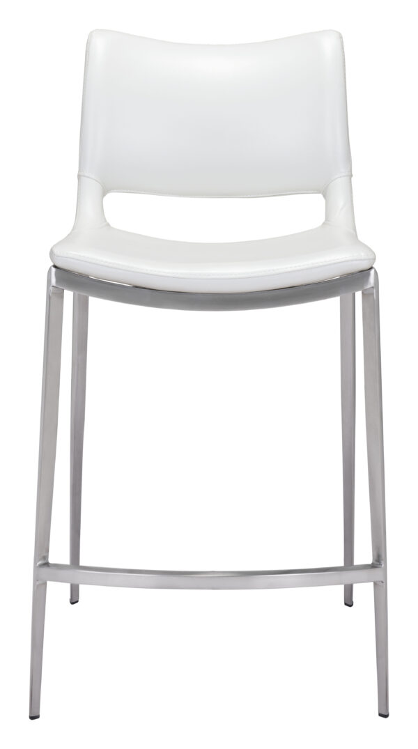 Ace Counter Stool Stainless Steel (set of 2) - Image 5