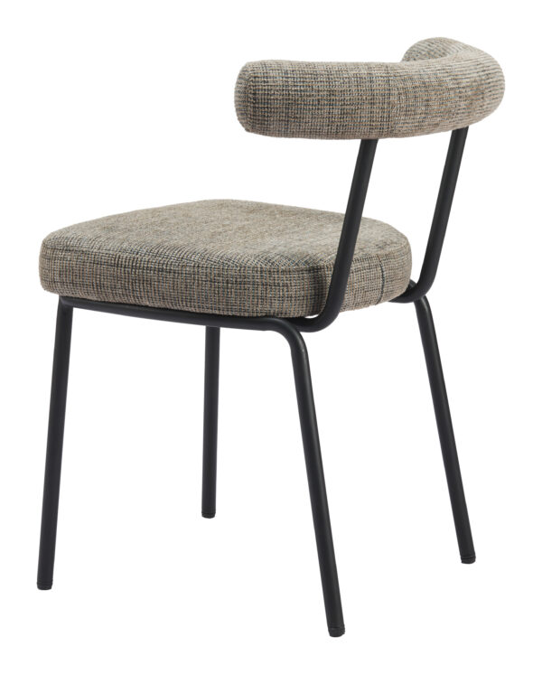 Kede Dining Chair Green Tweed (set of 2) 110098 - Image 6