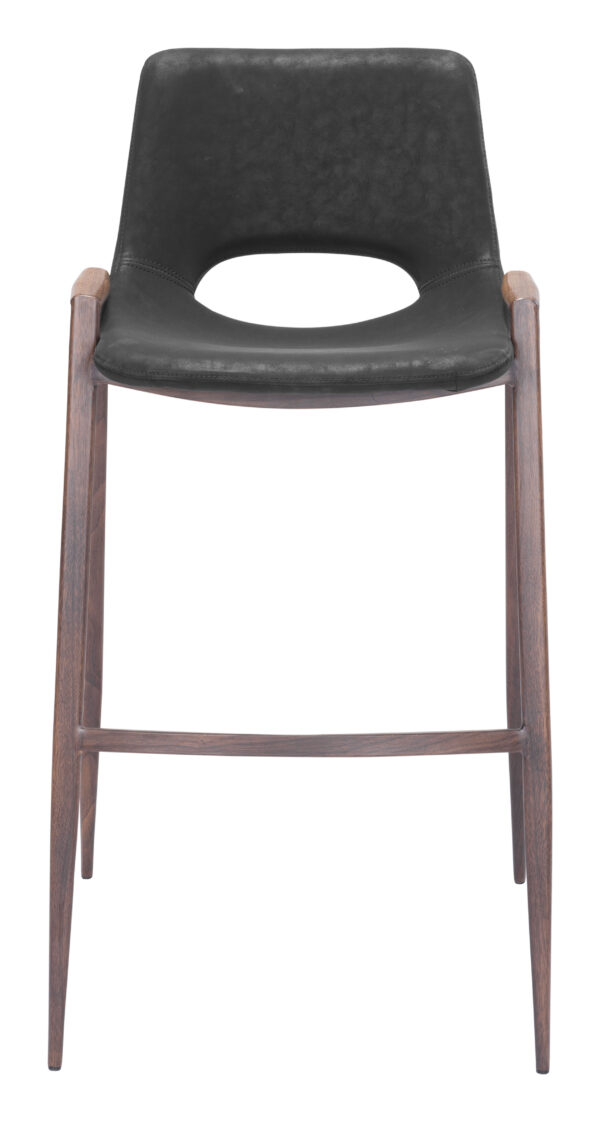Desi Barstool Walnut (set of 2) - Image 6