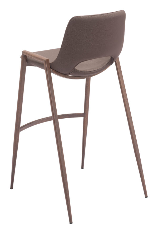 Desi Barstool Walnut (set of 2) - Image 17