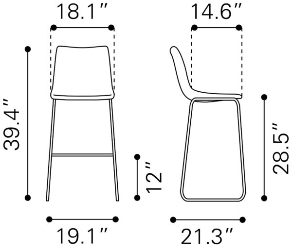 Smart Barstools (set of 2) - Image 16