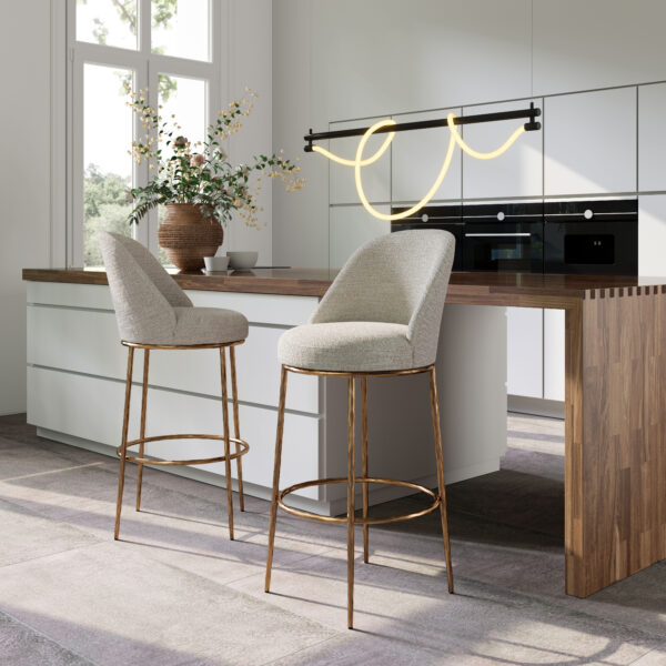 Nordhavn Swivel Barstool - Image 11