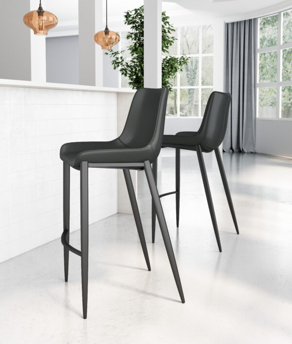 Magnus Barstool Black (set of 2) - Image 2