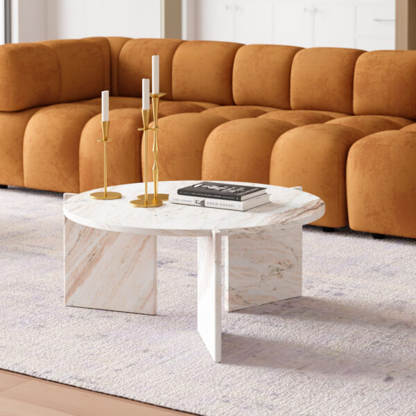 Lancaster Coffee Table Natural 109849 - Image 9