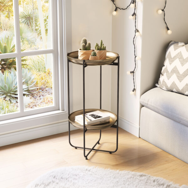Bronson Accent Table Bronze 109597 - Image 2