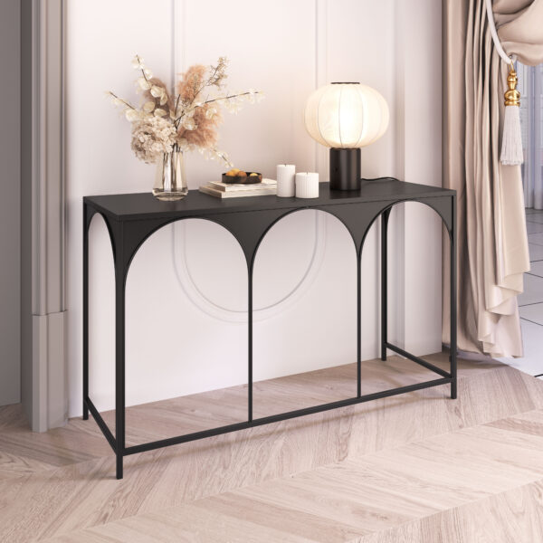 Loriet Console Table Black 109837 - Image 2