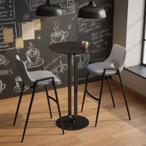 Derry Bar Table Black 110317 - Image 2