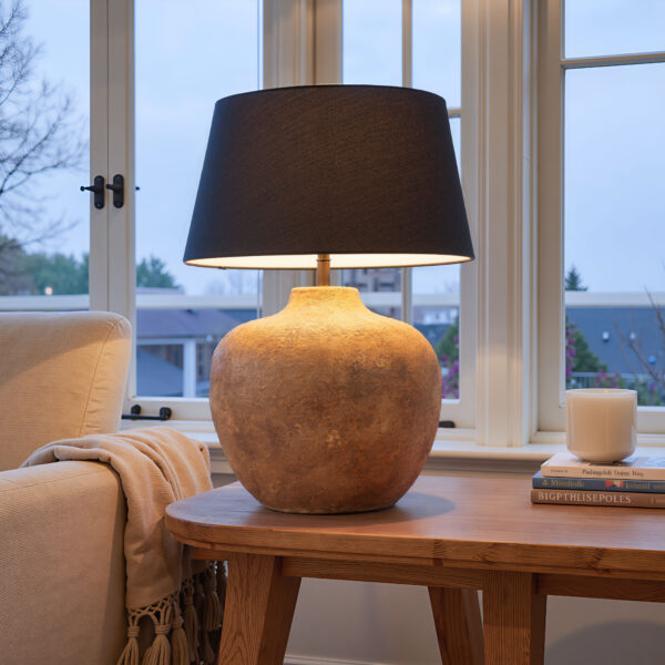 Basil Table Lamp Black 56150 - Image 2