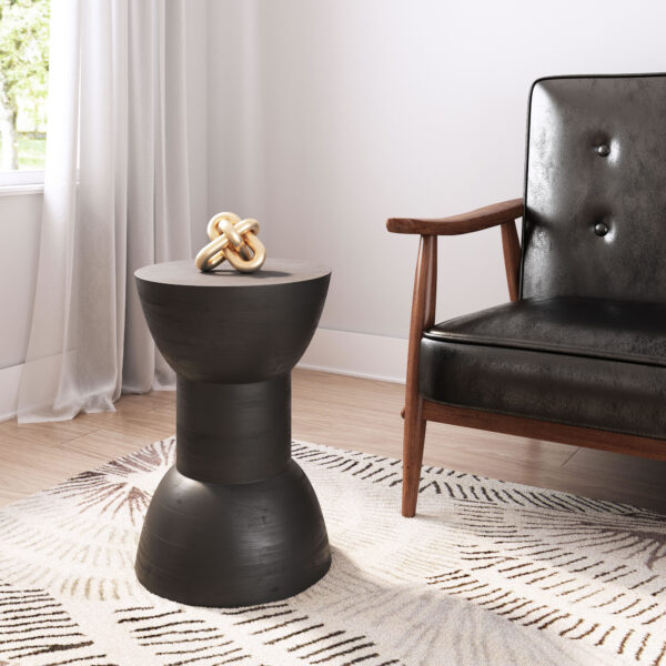 Wisdom Side Table Black 102058 - Image 2