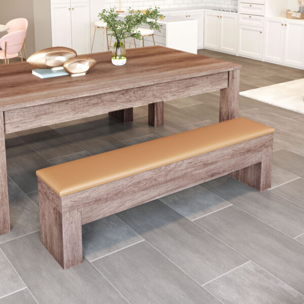 Bonker Storage Bench Brown 109497 (set of 2) - Image 2