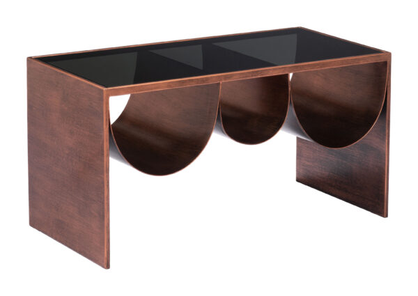 Aveiro Coffee Table Copper & Black 109841 - Image 2