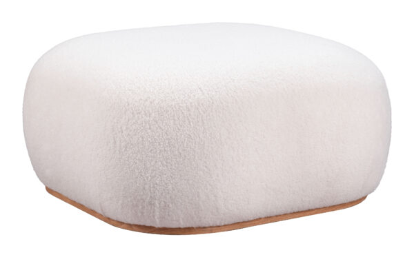 Azua Ottoman Cream 110084 - Image 2
