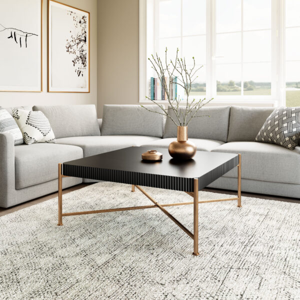 Nazaire Coffee Table Black 109838 - Image 2