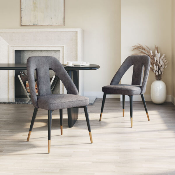 Artus Dining Chair Gray - Image 2
