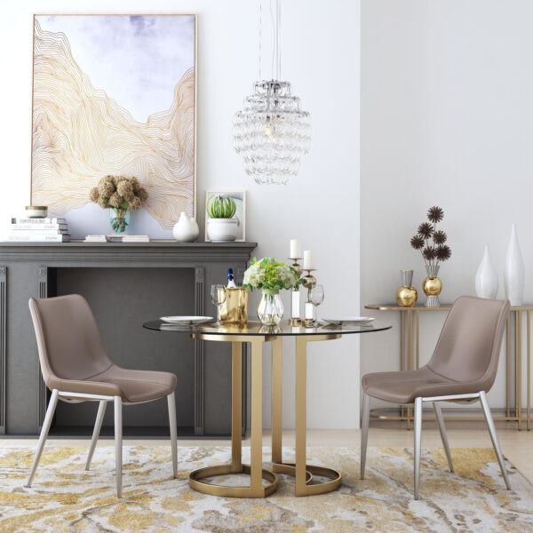 Magnus Dining Chair Stainless Steel (set of 2) - Image 20