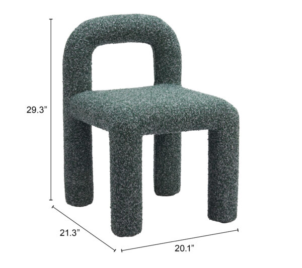 Arum Dining Chair Snowy Green 109988 (set of 2) - Image 10
