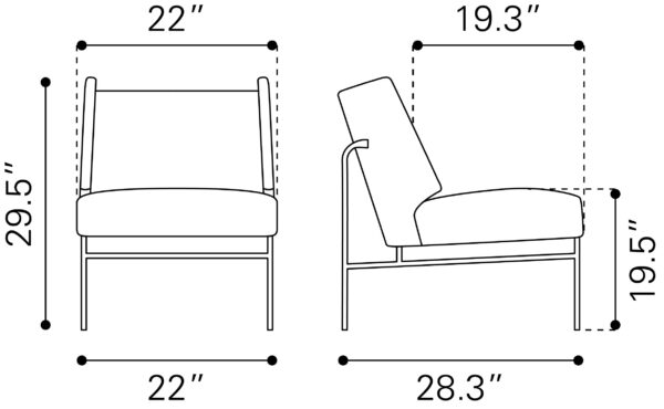 Atlanta Accent Chair Brown 109515 - Image 11
