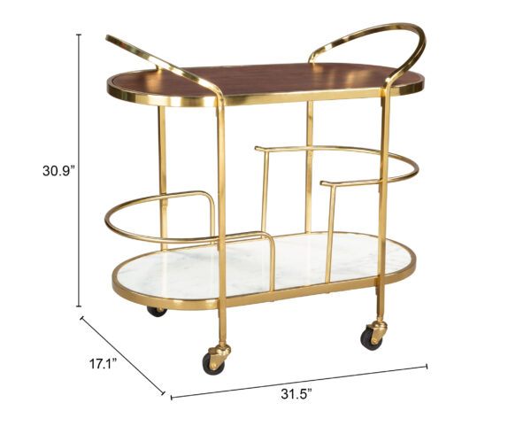 Antalya Bar Cart Multicolor 109778 - Image 11
