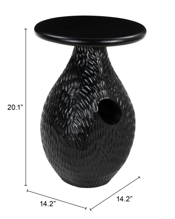 Piho Side Table Black 110244 - Image 3