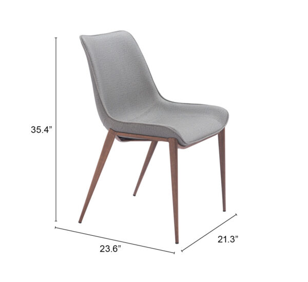Magnus Dining Chair Walnut (set of 2) - Image 29