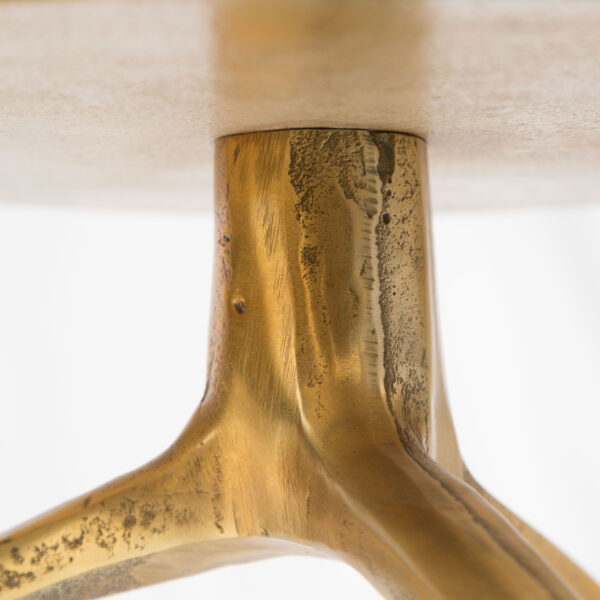Como Accent Table Set Antique Gold 405002 - Image 12