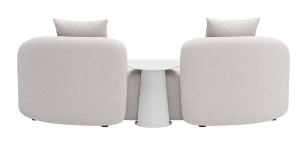 Sunny Isles Loveseat Beige 704019 - Image 12