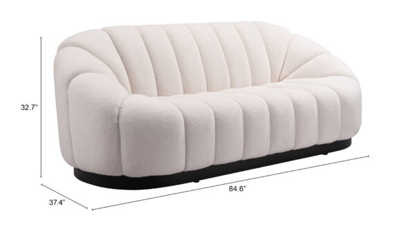 Bhutan Sofa Cream 109341 - Image 13
