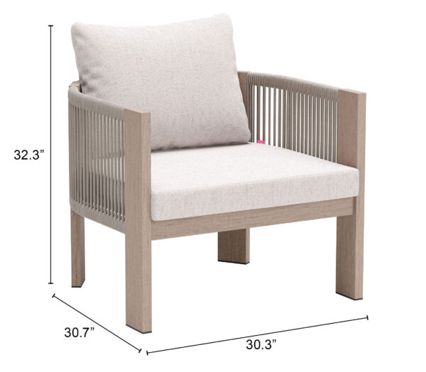 Rebel Accent Chair Beige 704022 - Image 15