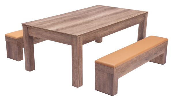 Bonker Storage Bench Brown 109497 (set of 2) - Image 16
