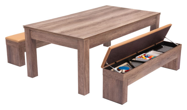 Bonker Storage Bench Brown 109497 (set of 2) - Image 17