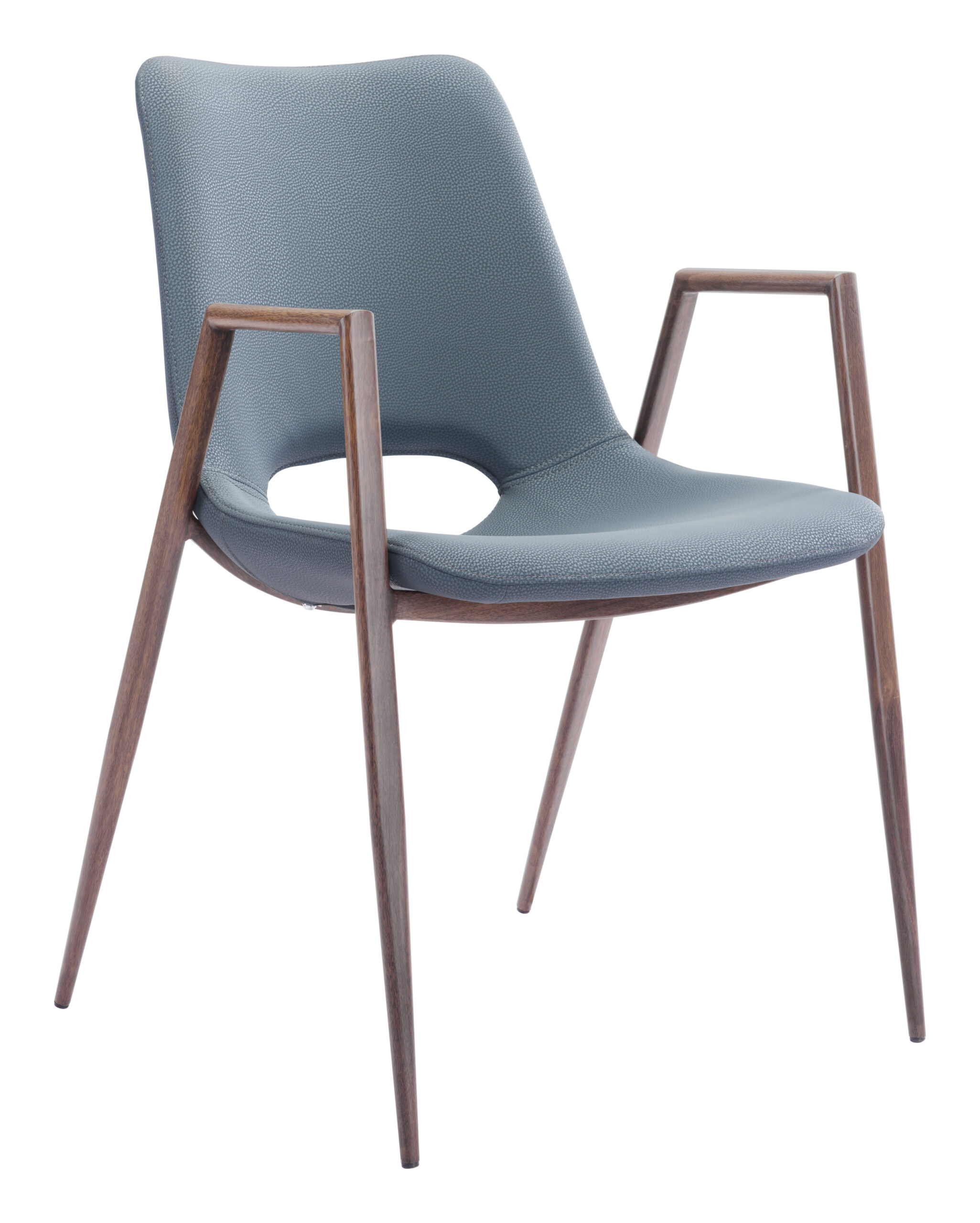 Desi Dining Chair Walnut (set of 2)