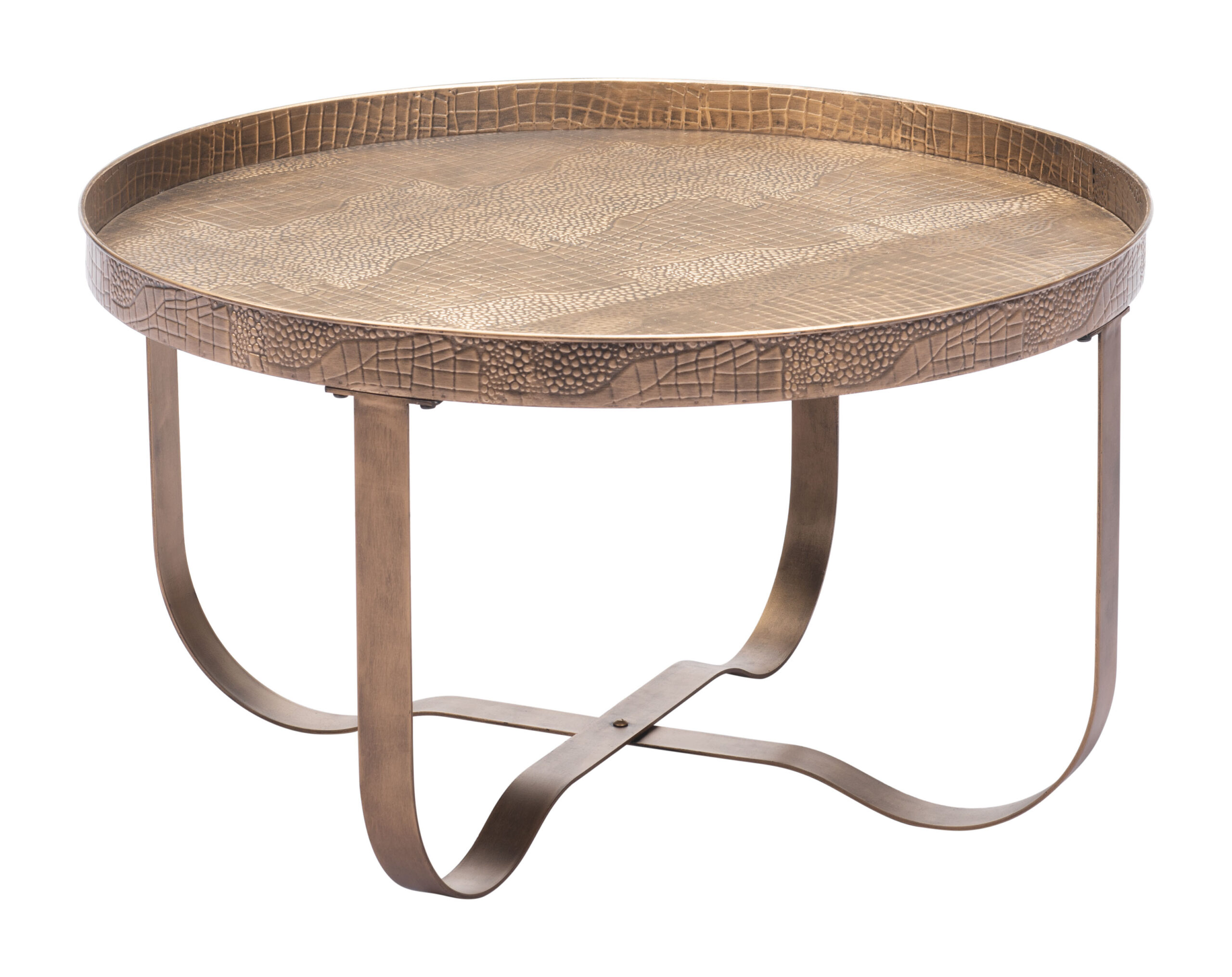 Vannes Coffee Table Brass 109839