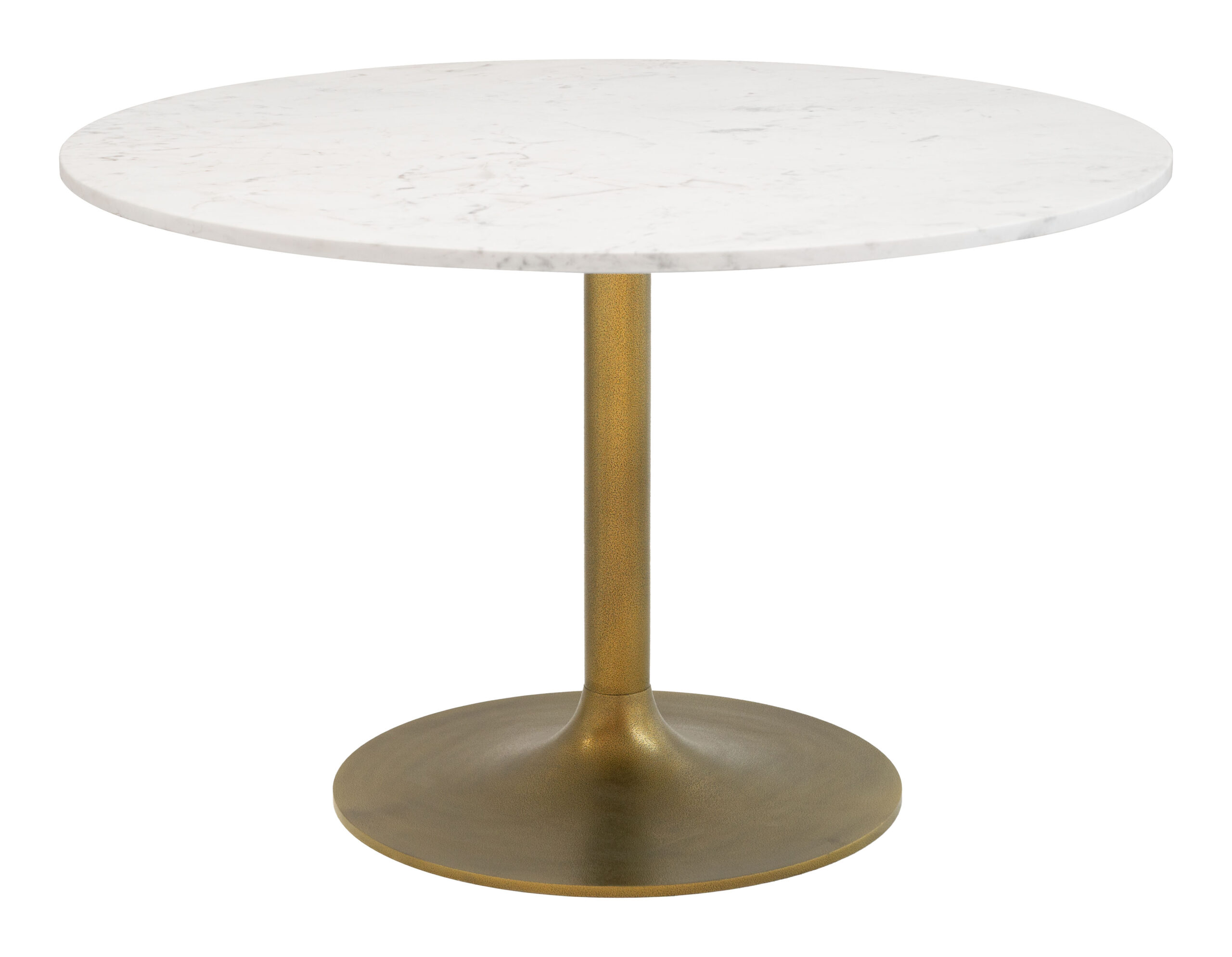 Ithaca Dining Table White & Gold 101845