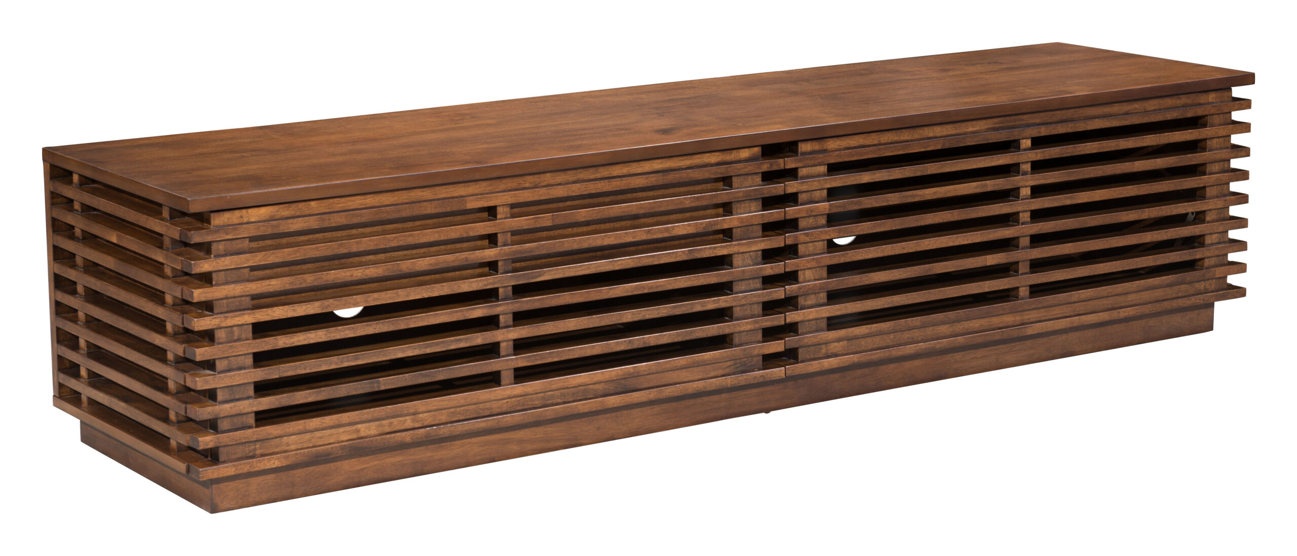Linea Wide Entertainment Stand Walnut 110881
