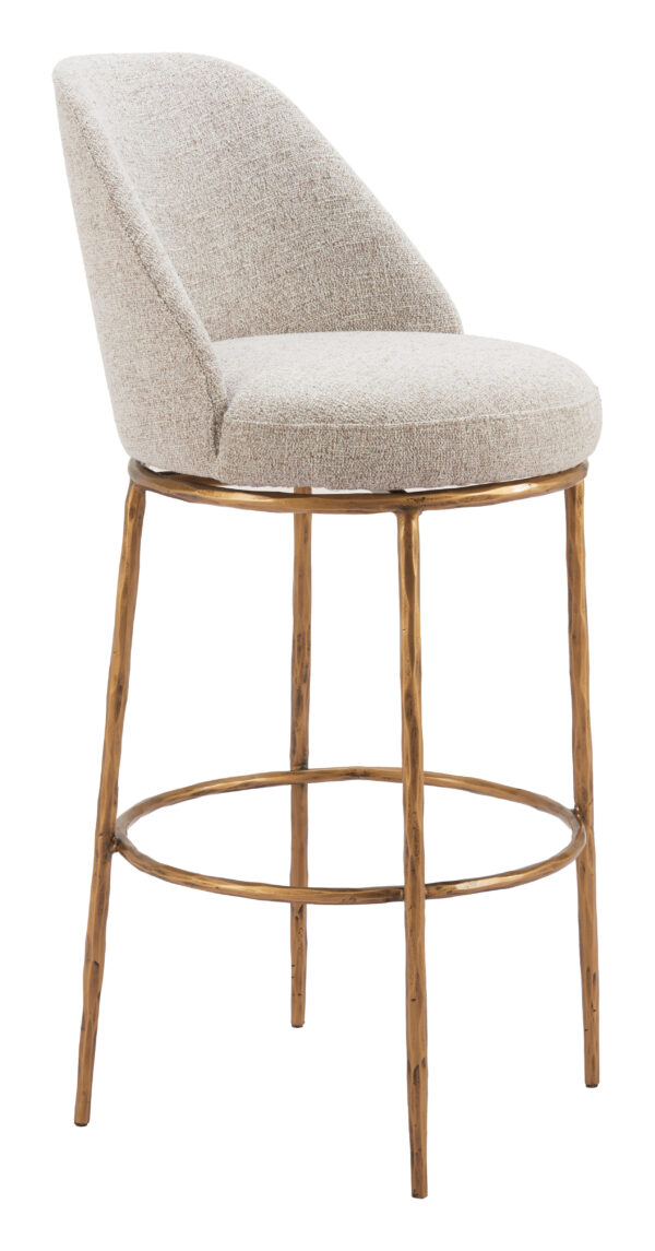 Nordhavn Swivel Barstool - Image 12