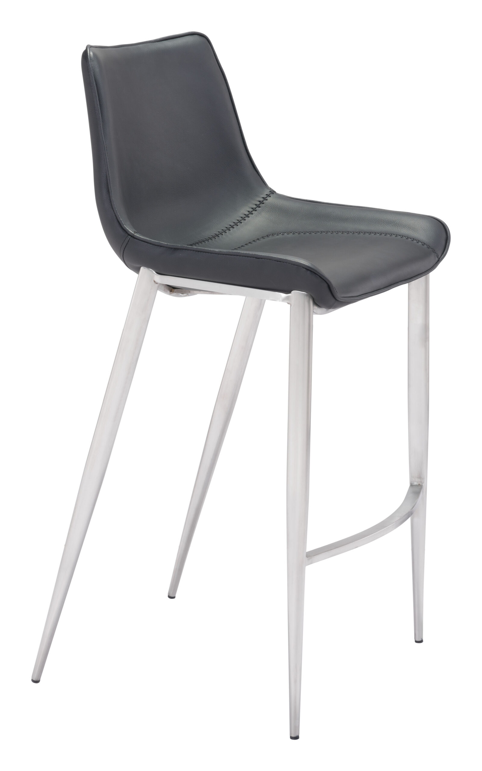 Magnus Barstool Silver (set of 2)