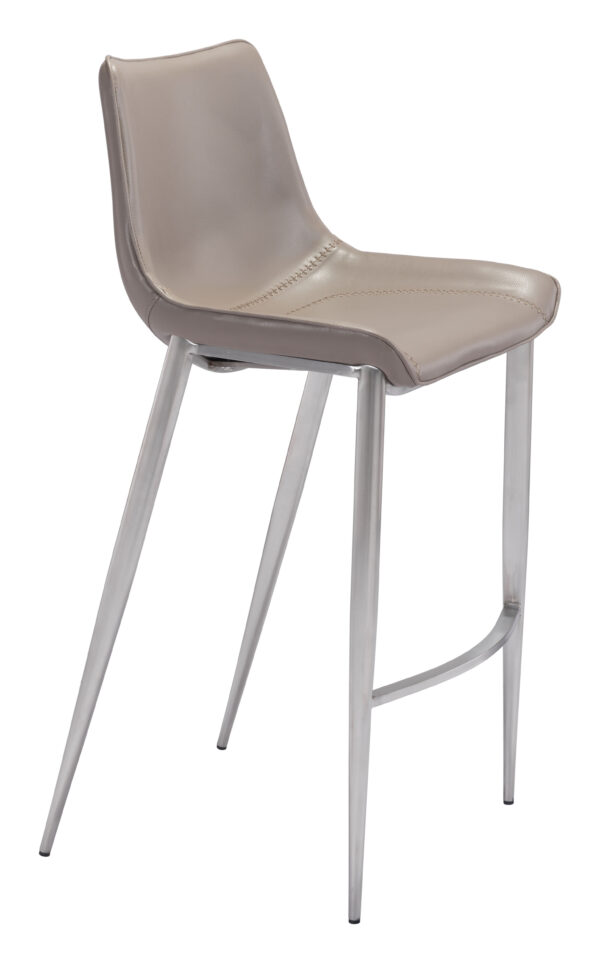 Magnus Barstool Silver (set of 2) - Image 11